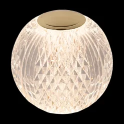 Tafellamp CINTRA Ø11cm Transparant