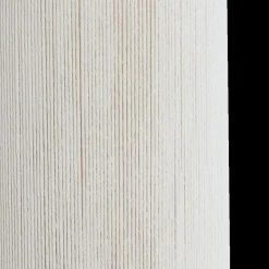 Tafellamp DANIA Donkerbruin Houtlook/Touw Crème