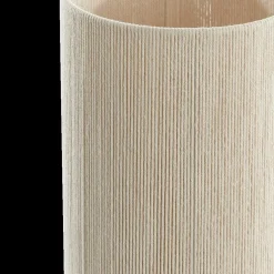 Tafellamp DANIA Houtlook/Touw Crème