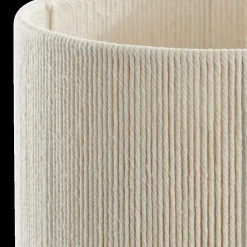 Tafellamp DANIA Houtlook/Touw Crème