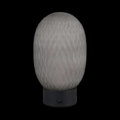 Tafellamp FACETTE Glas Grijs