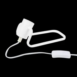 Tafellamp FLAT Met. Wit