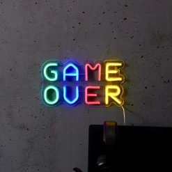 Tafellamp GAME OVER Led Multi