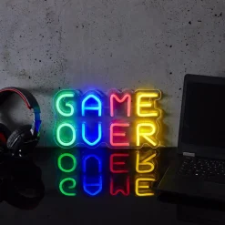 Tafellamp GAME OVER Led Multi