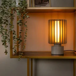 Tafellamp LAMBRES Taupe