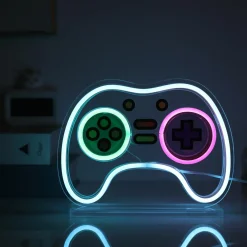 Tafellamp LED SIGN Let's Play Multi