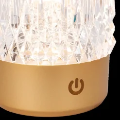 Tafellamp LILI Ø8 S/3 Mat Goud