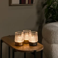 Tafellamp LILI Ø8 S/3 Mat Goud