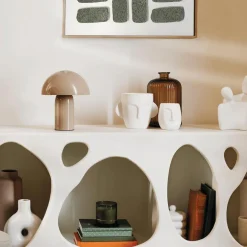 Tafellamp PADDOK Metaal Beige