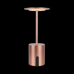 Tafellamp POPPY Herlaadbaar Koper