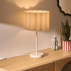 Tafellamp RONIA Beige m/Kap