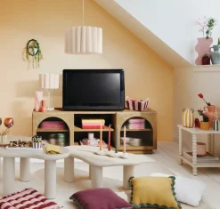 Tafellamp RONIA Beige m/Kap