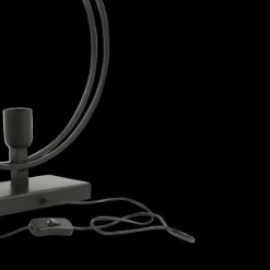 Tafellamp RUDRA XL Met. Zwart