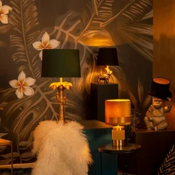 Tafellamp SIR WINSTON Goud/Kap Zwart