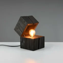 Tafellamp TREASURE Hout Zwart