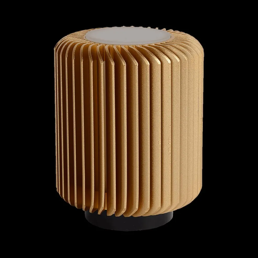 Tafellamp TURBIN Mat Goud