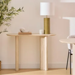 Tafellamp VIKUS Keramiek Kaki