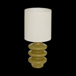 Tafellamp VUNIS Kaki met Kap