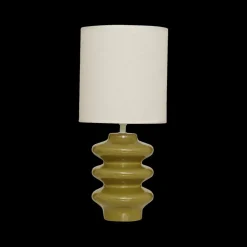 Tafellamp VUNIS Kaki met Kap