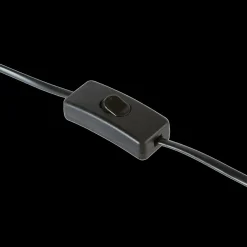 Tafellamp YALIU Keramiek Zwart met Kap Beige