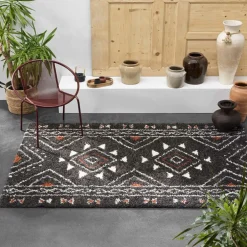 Tapijt HARIANE 160 Zwart