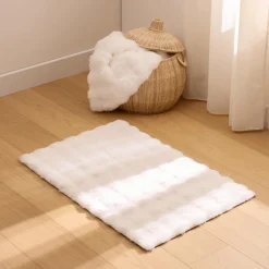 Tapijt ZERFY 60 Poly Wit