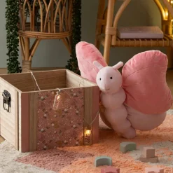 Teddy PAPILLON Vlinder Roze