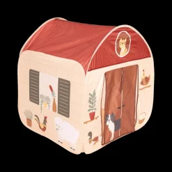 Tent HUIZIE Rood/Beige