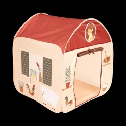 Tent HUIZIE Rood/Beige