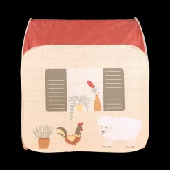 Tent HUIZIE Rood/Beige