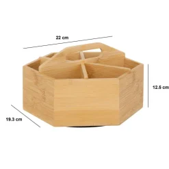 Thee-Organiser BAMBRE Draai Bamboe