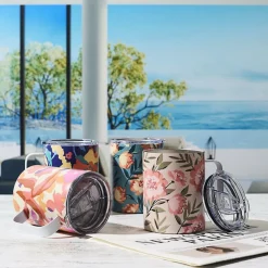 Thermosmok SAKI 35cl Inox Floral Ass.