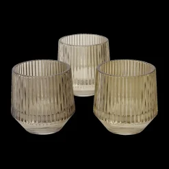 TL-Houder TIAGGO Glas Groen L Ass.