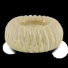 TL-Houder WANJA Rond Keramiek Beige