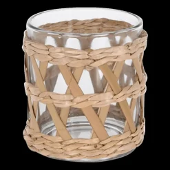 TL-Houder WILGE Rnd Glas/Wilg XL