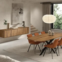 Tv-Meubel NESTOR Walnoot/Zwart B215