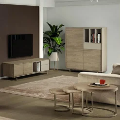 Tv-Meubel PUERTO B160 Misty Oak