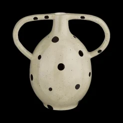 Vaas STIPS 2Oor Ker. Wit/Zwart