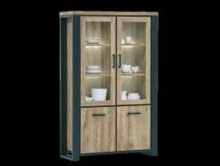 Vitrine UXIA Houtkleur