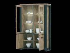 Vitrine UXIA Houtkleur