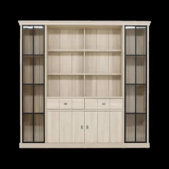 Vitrinekast KARA Natural Olm B216