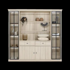 Vitrinekast KARA Natural Olm B216
