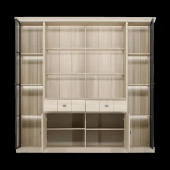 Vitrinekast KARA Natural Olm B216