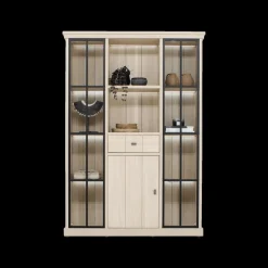 Vitrinekast KARA Natural Olm B144