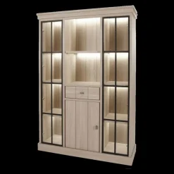 Vitrinekast KARA Natural Olm B144