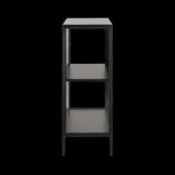 Vitrinekast SPARROW Metaal Zwart