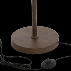 Vloerlamp DANIA Bruin/Creme