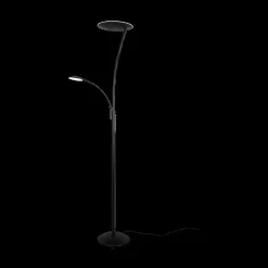 Vloerlamp GRANBY Met. Mat Zwart