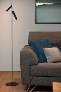 Vloerlamp PHILON Zwart