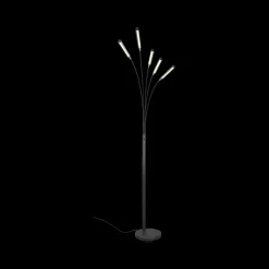 Vloerlamp REED Zwart